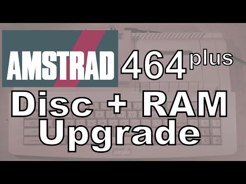 Amstrad 464plus to 6128plus conversion