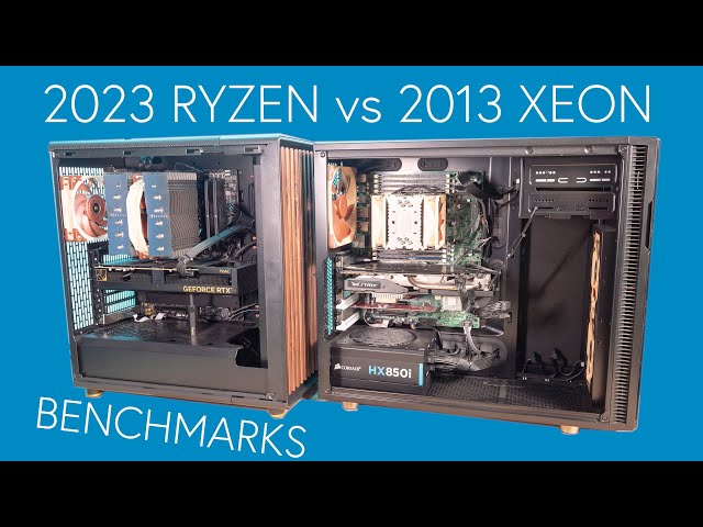2023 vs 2013 Workstation Benchmarks - How Much Faster Did Computers Became After 10 Year?