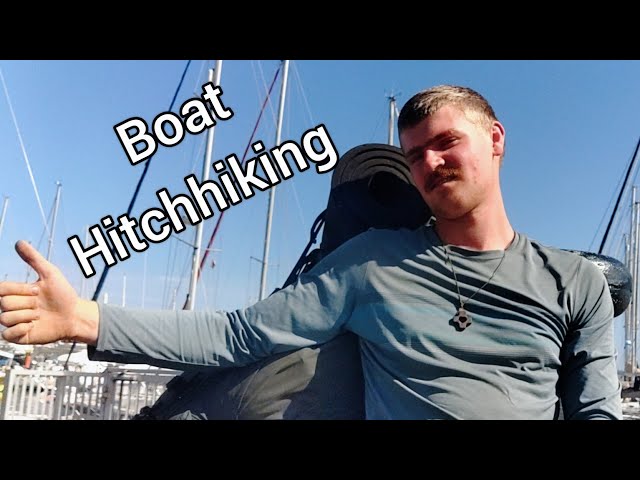 Daily life and struggle of a Boat hitchhiker