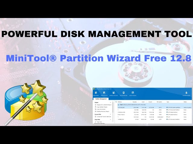 Unlocking Disk Management Brilliance with MiniTool® Partition Wizard Free 12.8