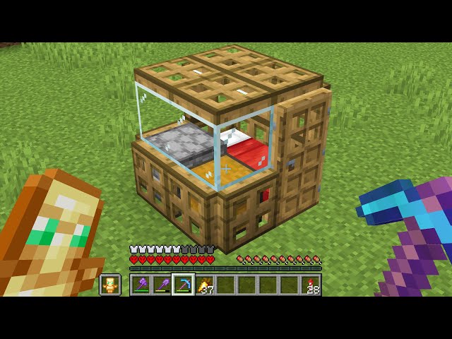 I Built The World’s Smallest Minecraft Base