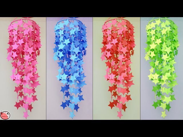 WOW !!! Very Easy And Simple || How to Make Paper Wall Hanging || Paper Craft Easy