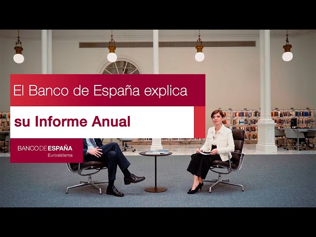El gobernador Pablo Hernández de Cos explica las ideas principales del Informe Anual 2023