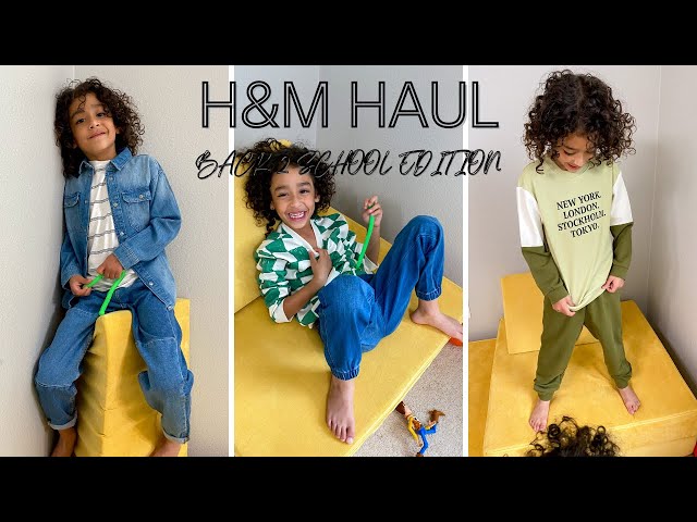 KIDS H&M HAUL | SCHOOL EDITION