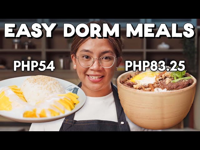 RICE COOKER MEALS ON A STUDENT BUDGET (with Abi Marquez)