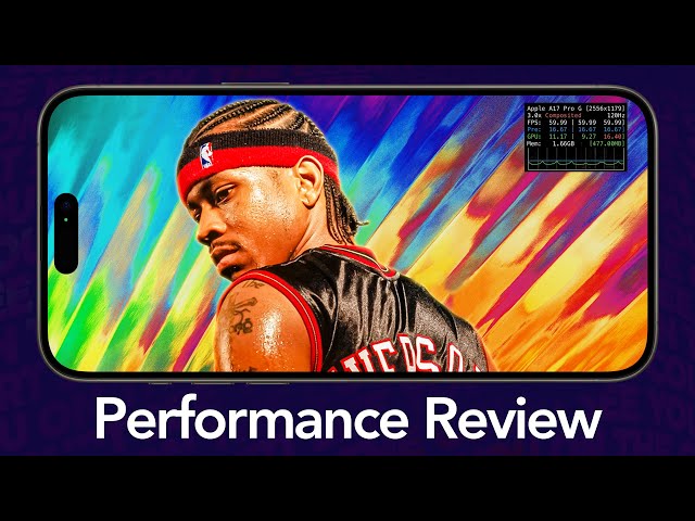 NBA 2K24 Arcade Edition Performance Review - Throttle nightmare on iPhone