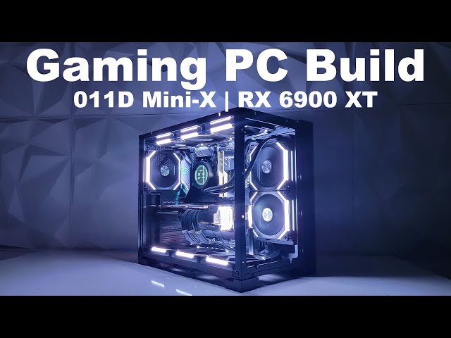 Gaming PC Build 2022 | Lian-Li O11D Mini-X | RX 6900 XT | NZXT Kraken Z53 | Lian Li UNI FAN SL120