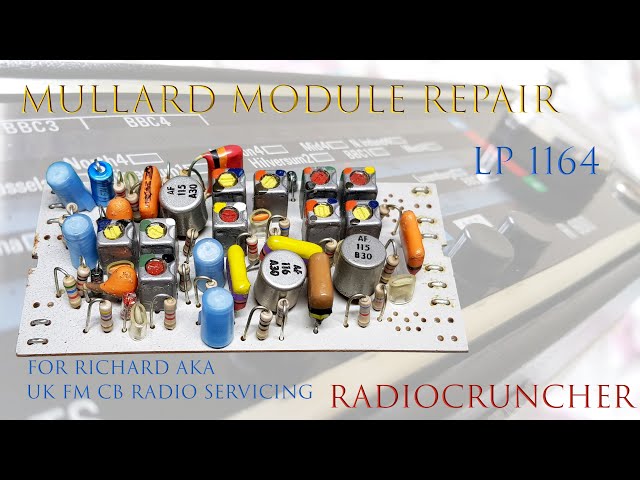 Mullard LP1164 module repair
