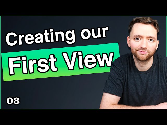 Creating our First View - Backend Python 8