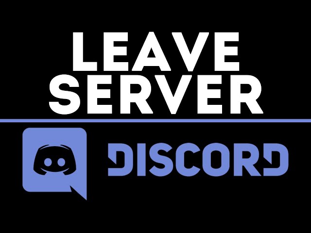 How to Leave a Discord Server - Remove Discord Server from List