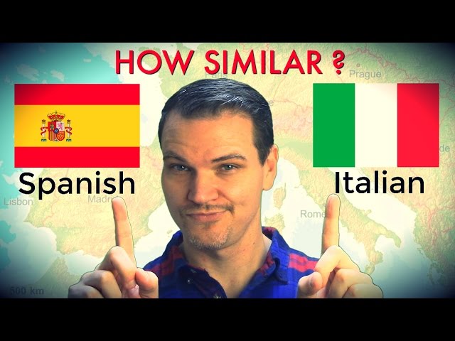 How Similar Are Spanish and Italian?