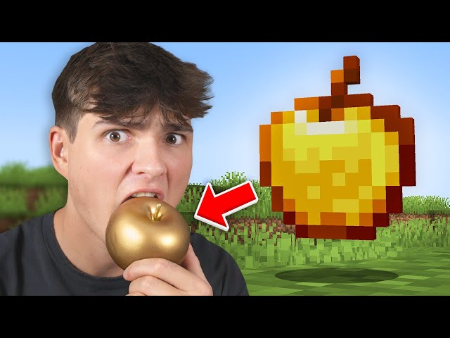 Cooking Minecraft Food in REAL LIFE!