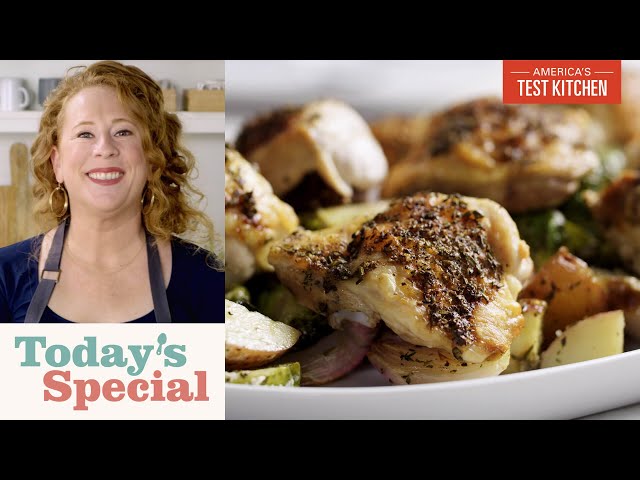 Secrets to the Perfect One-Pan Roast Chicken with Root Vegetables | Today's Special