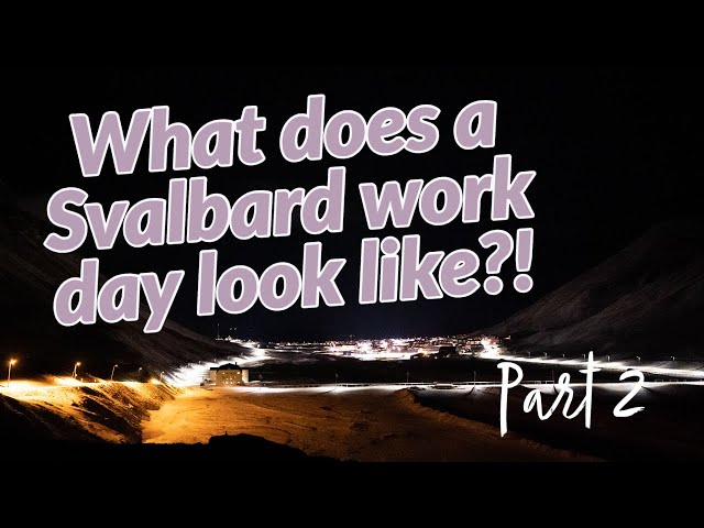 Work day in the life SVALBARD | What do I do in Longyearbyen? | Part 2
