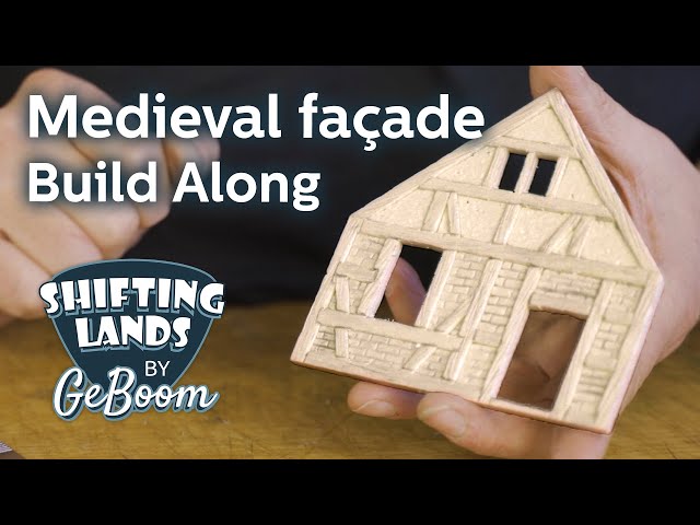 Medieval Façade Build Along - Using XPS Foam for your Miniature Buildings!
