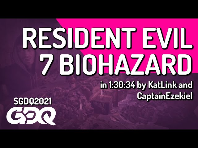 Resident Evil 7 biohazard by KatLink, CaptainEzekiel in 1:30:34- Summer Games Done Quick 2021 Online