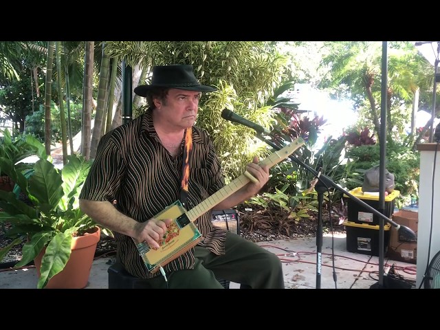 Intense Blues Played On A Cigar Box Guitar From New Album Mississippi Diaries