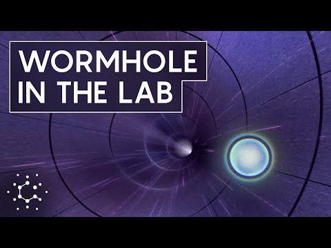 How Physicists Created a Holographic Wormhole in a Quantum Computer