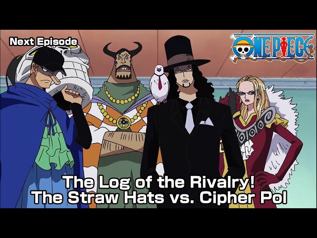 ONE PIECE  Teaser "The Log of the Rivalry! The Straw Hats vs. Cipher Pol"