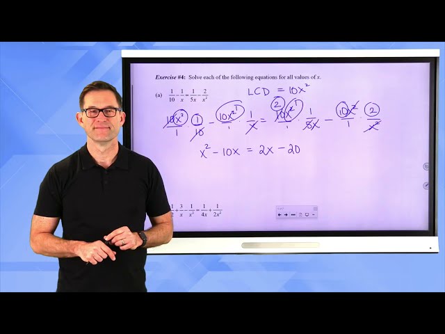 N-Gen Math Algebra II.Unit 10.Lesson 11.Solving Rational Equations