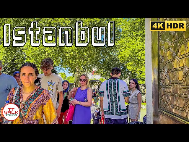 Walking Tour, Istanbul Old City | 4K HDR