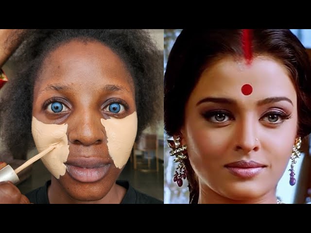 Aishwarya Rai 😱 Unbelievable Bridal Makeup Transformation 🔥💉😳🔥 Makeup Tutorial💄