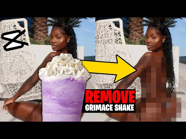 How to REMOVE Grimace Shake Capcut/TikTok | Remove Grimace Shake from TEMPLATE?