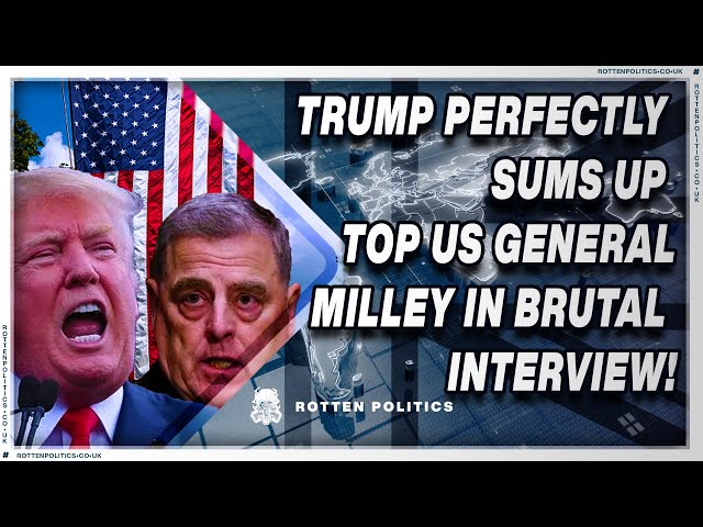 Donald Trump expertly shames top US General Milley LOL