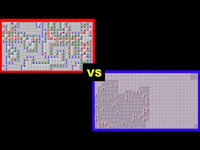 Minesweeper AI  VS  human WORLD RECORD