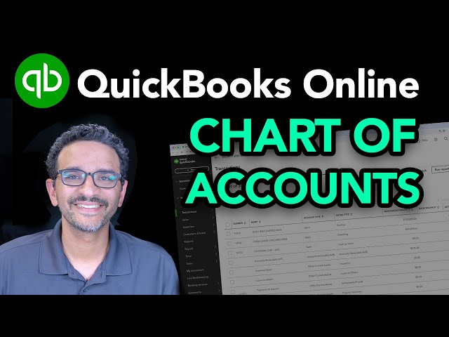 QuickBooks Online 2024: Chart of Accounts (1 hour full tutorial)