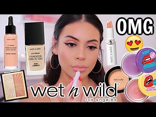 NEW WET N WILD MAKEUP RELEASES: REVIEW + FULL DAY WEAR TEST! *new drugstore favorites*