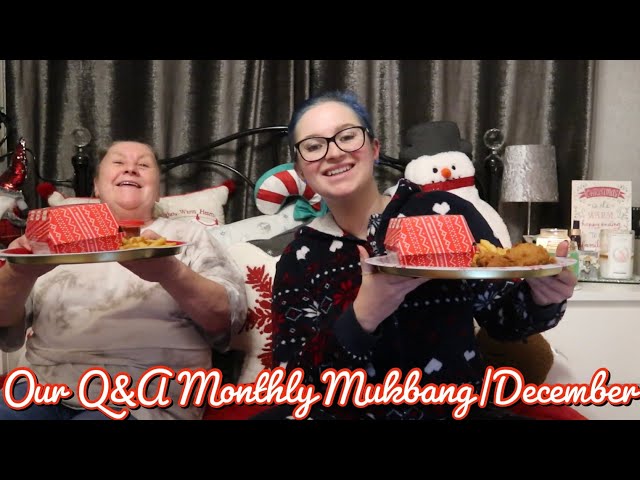 Our Q&A Monthly Mukbang|December