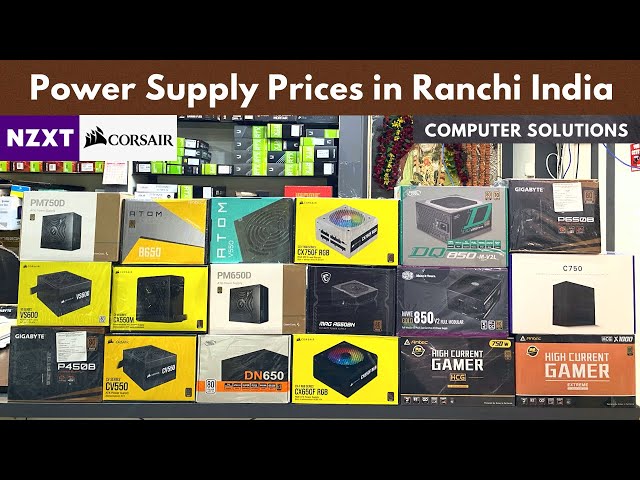 Budget Power Supply Prices in India | Computer Solutions Ranchi