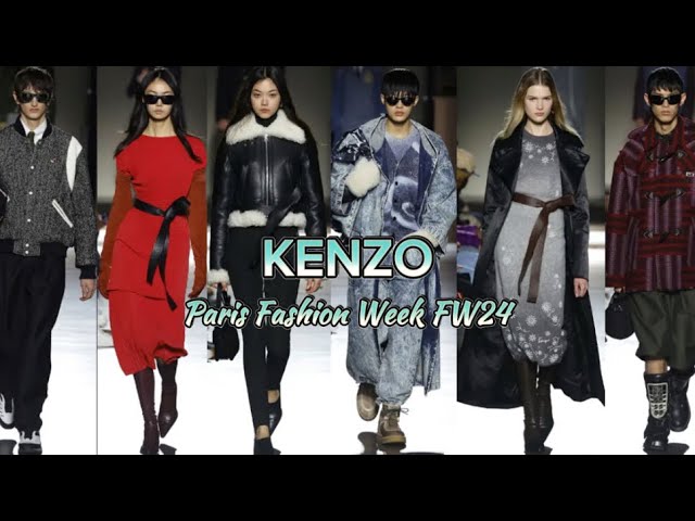Kenzo Fall Winter 2024 Fashion Show | Paris Fashion Week January