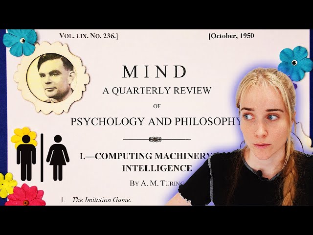 The original "Turing Test" paper is unbelievably visionary