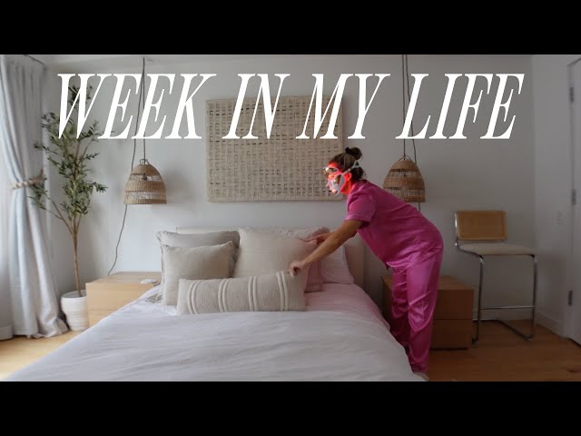 week in my life in nyc 🌷🌼 spring cleaning