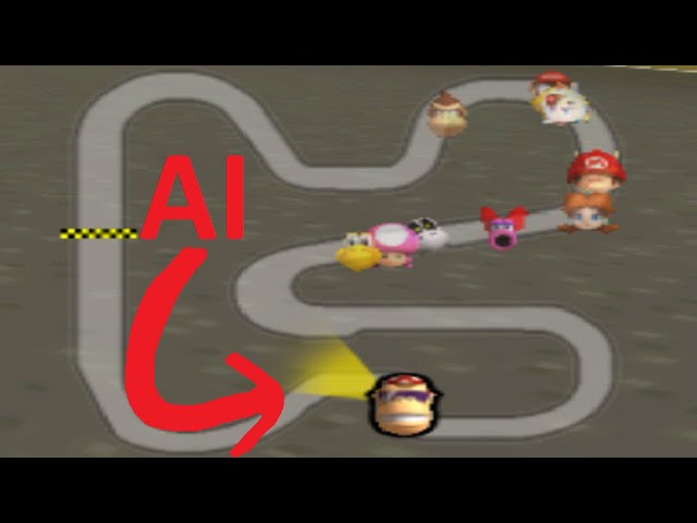 AI Learns to DESTROY pensioner AIs (Mario Kart Wii)
