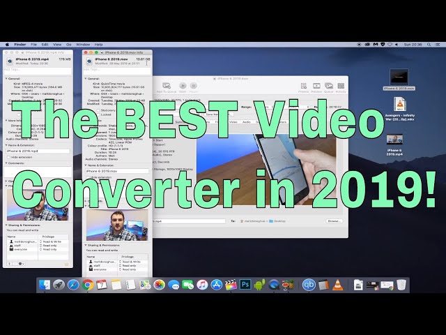 The BEST FREE video converter for iPhone, iPad and MacBook