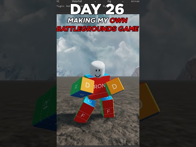 Day 26 of making MY OWN BATTLEGROUNDS GAME