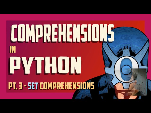 Set comprehensions in Python [Python comprehensions #3]