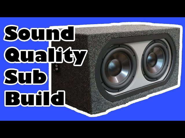 The Ultimate Sound Quality Subwoofer?