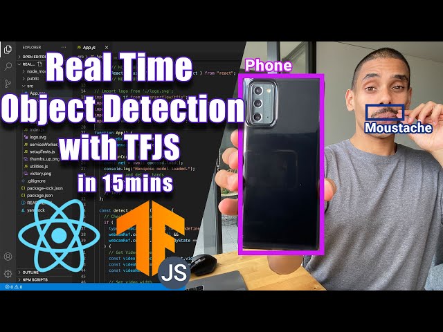 Building an Object Detection App with Tensorflow.JS and React.JS in 15 Minutes | COCO SSD