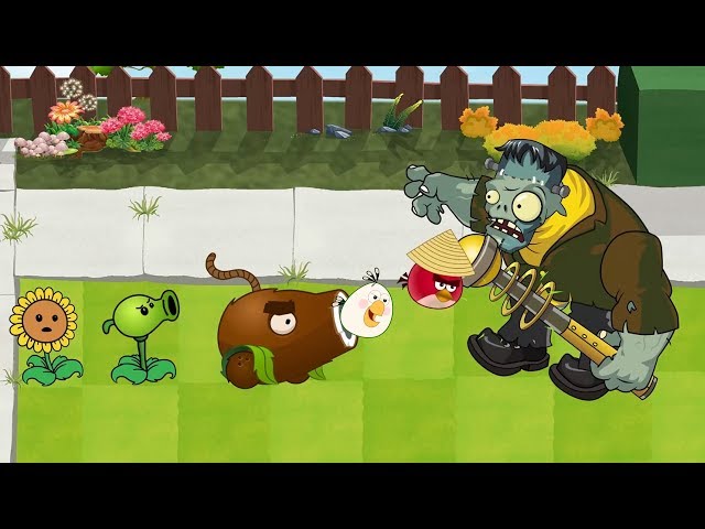 Plants Vs Zombies GW Animation  - Episode 2 - Angry Birds Vasebreaker