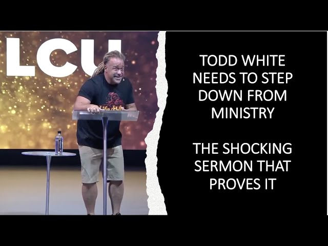 Todd White Should Step Down