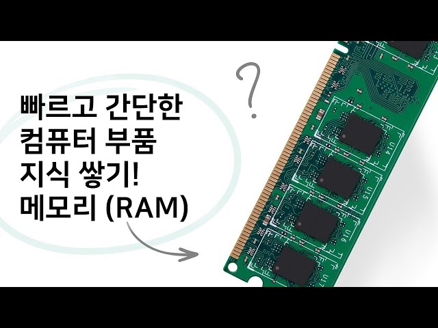 Quick! Simple! Computer Knowledge! - MEMORY (RAM) -