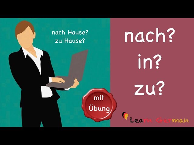 Learn German | Common Mistakes in German | nach oder zu oder in? | A1 | A2