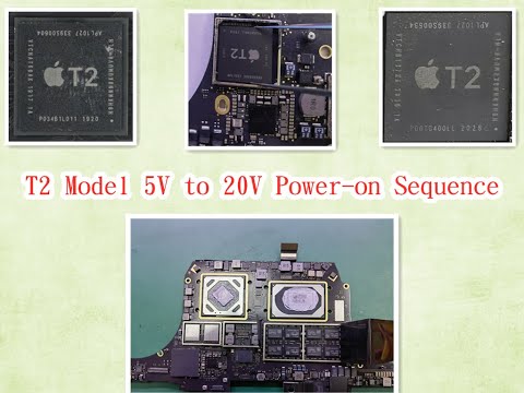 Share the power-on sequence from 5V to 20V of the T2 model