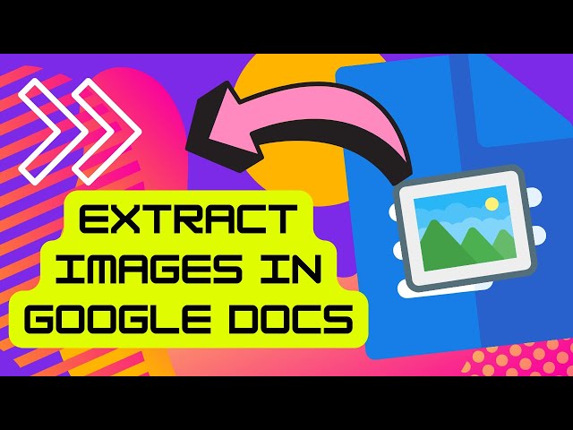How to Edit And Extract Images from Google Drive Files (THE DEFINITIVE WAY)