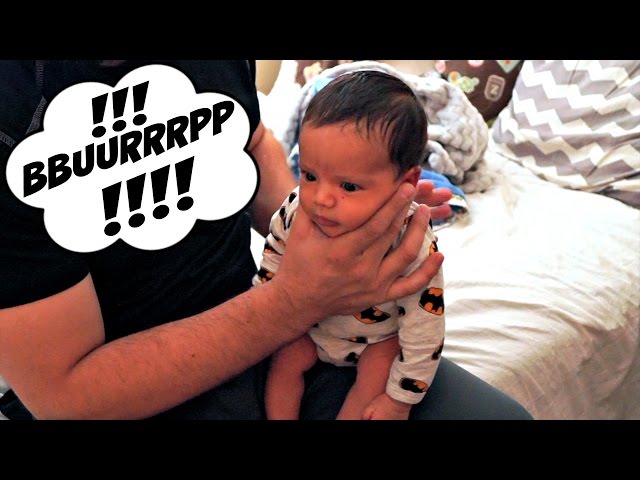 Best Baby Burping Technique "I'm The Best At Burping Babies"