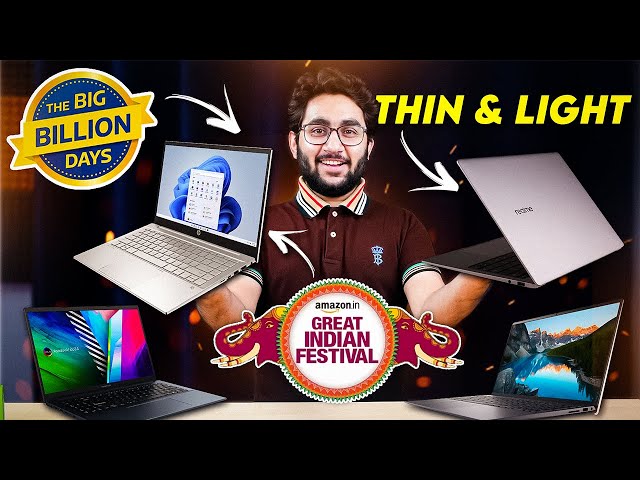 Best Recommendations of Thin & Light Laptops between ₹30k-80k | Students & Working Professionals